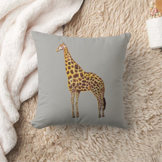 Giraffe Pinselstrich Kissen (Decke)