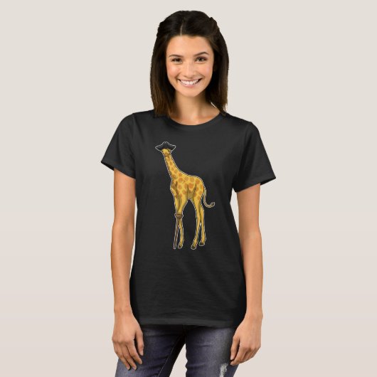 Giraffe Pirate T-Shirt (Vorne ganz)