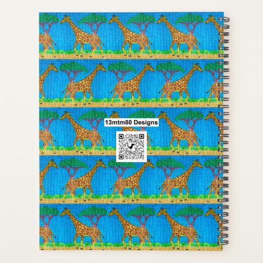 Giraffe - Planer (Rückseite)