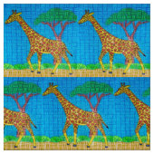 Giraffe - Polyestergewebe Stoff (Muster)