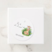 Giraffe - Pop es, wenn sie Pop Babydusche Geschenkanhänger (Beispiel)