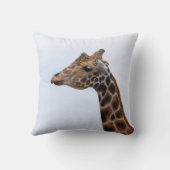 Giraffe Portrait Foto 106 Kissen (Rückseite)