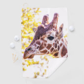 Giraffe Portrait Golfhandtuch (Insitu)