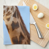 Giraffe Portrait Handtuch (Viertel Falte)