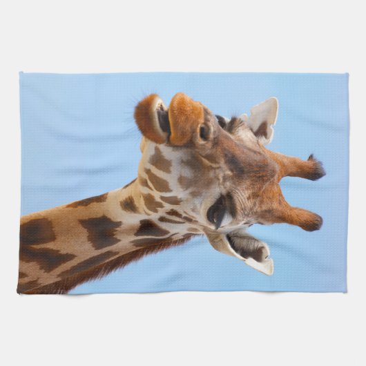 Giraffe Portrait Handtuch (Horizontal)