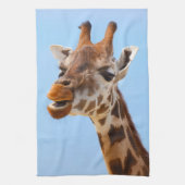 Giraffe Portrait Handtuch (Vertikal)