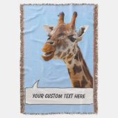 Giraffe Portrait Hausdecke Decke (Vorderseite Vertikal)