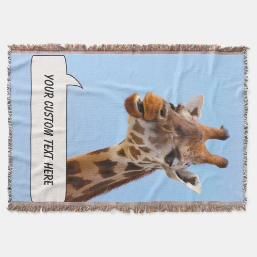 Giraffe Portrait Hausdecke Decke (Vorderseite)