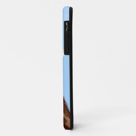 Giraffe Portrait iPhone Case (Hinten/Links)