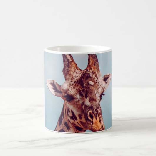 GIRAFFE PORTRAIT KAFFEETASSE (Mittel)