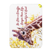 Giraffe Portrait Magnet (Vertikal)