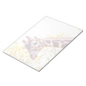 Giraffe Portrait Notizblock (angewinkelt)