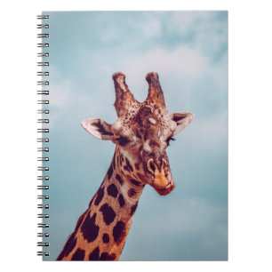 GIRAFFE PORTRAIT NOTIZBLOCK