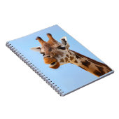 Giraffe-Portrait-Notizbuch Notizblock (Rechte Seite)