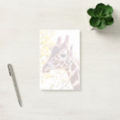 Giraffe Portrait Post-it Klebezettel (Büro)
