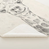 Giraffe Portrait Sketch Sherpadecke (3/4)