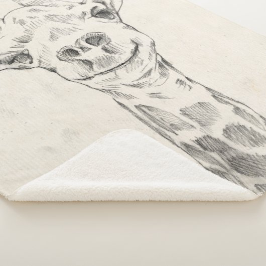 Giraffe Portrait Sketch Sherpadecke (3/4)