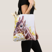 Giraffe Portrait Tasche (Von Nahem)