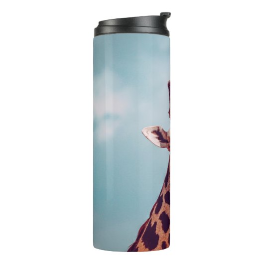 GIRAFFE PORTRAIT THERMOSBECHER (Nach links gedreht)