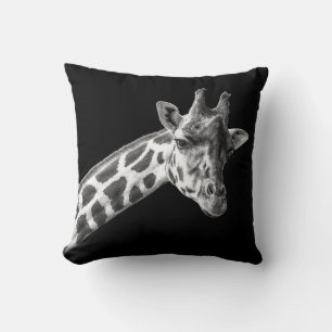 Giraffe Portrait - Throw Kissen
