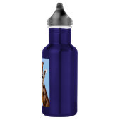 Giraffe Portrait Trinkflasche (Rechts)