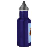 Giraffe Portrait Trinkflasche (Links)