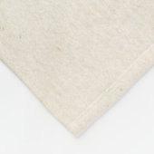 Giraffe Portrait | Zeichnung Fleecedecke (Ecke)