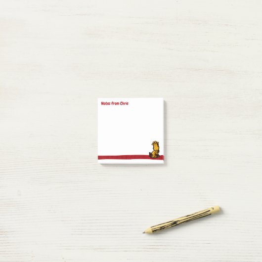 Giraffe-Post-It-Notes Post-it Klebezettel (Auf Schreibtisch)