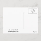 GIRAFFE POSTCARD POSTKARTE (Rückseite)