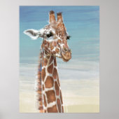Giraffe Poster (Vorne)