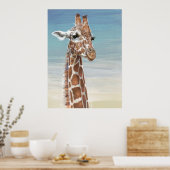 Giraffe Poster (Küche)