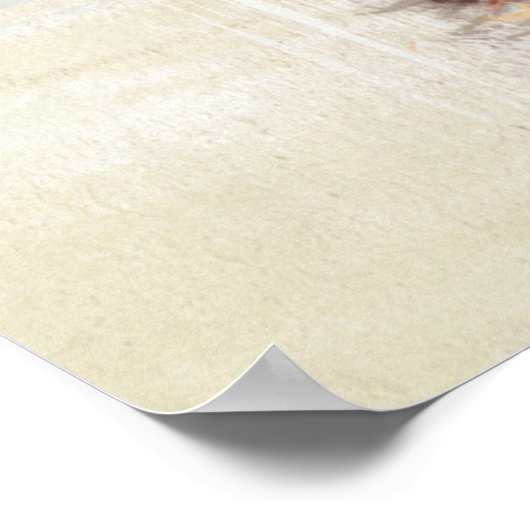 Giraffe Poster (Ecke)