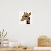 Giraffe Poster (Küche)