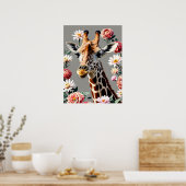 Giraffe Poster (Küche)