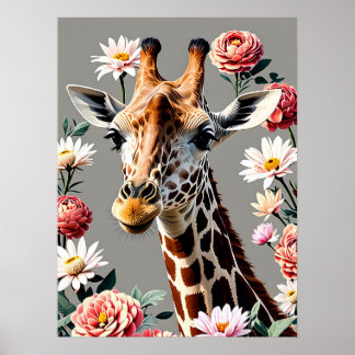 Giraffe Poster