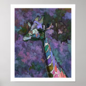 Giraffe Poster (Vorne)