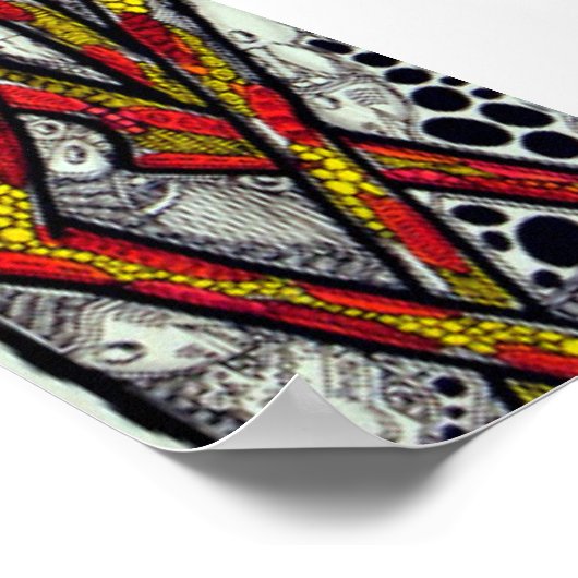 Giraffe Poster (Ecke)