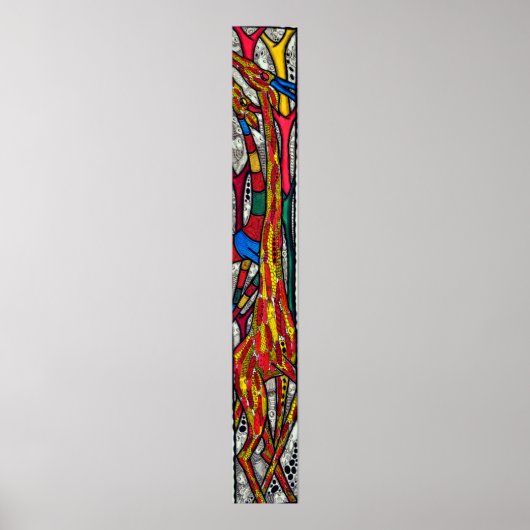 Giraffe Poster (Vorne)