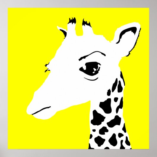 Giraffe Poster (Vorne)