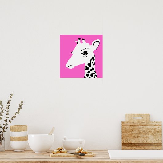 Giraffe Poster (Küche)