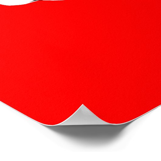 Giraffe Poster (Ecke)