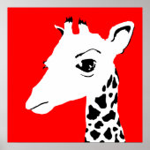 Giraffe Poster (Vorne)