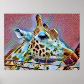 GIRAFFE POSTER (Vorne)
