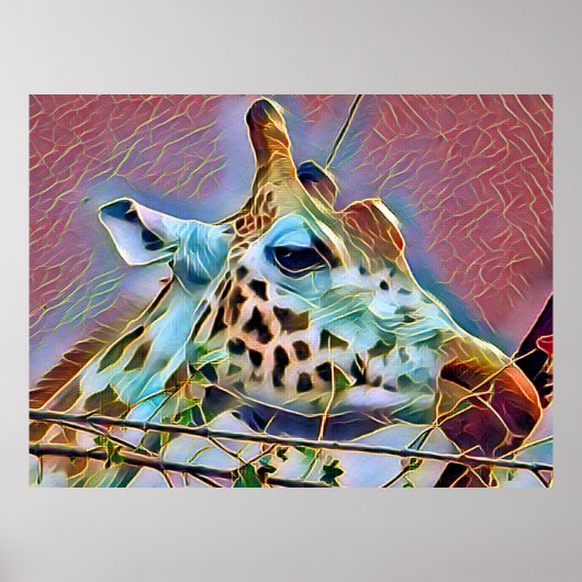 GIRAFFE POSTER (Vorne)