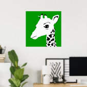 Giraffe Poster (Heimbüro)