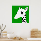 Giraffe Poster (Küche)