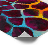 Giraffe Poster (Ecke)