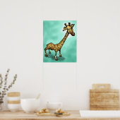 Giraffe Poster (Küche)