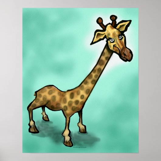 Giraffe Poster (Vorne)
