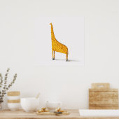 Giraffe Poster (Küche)